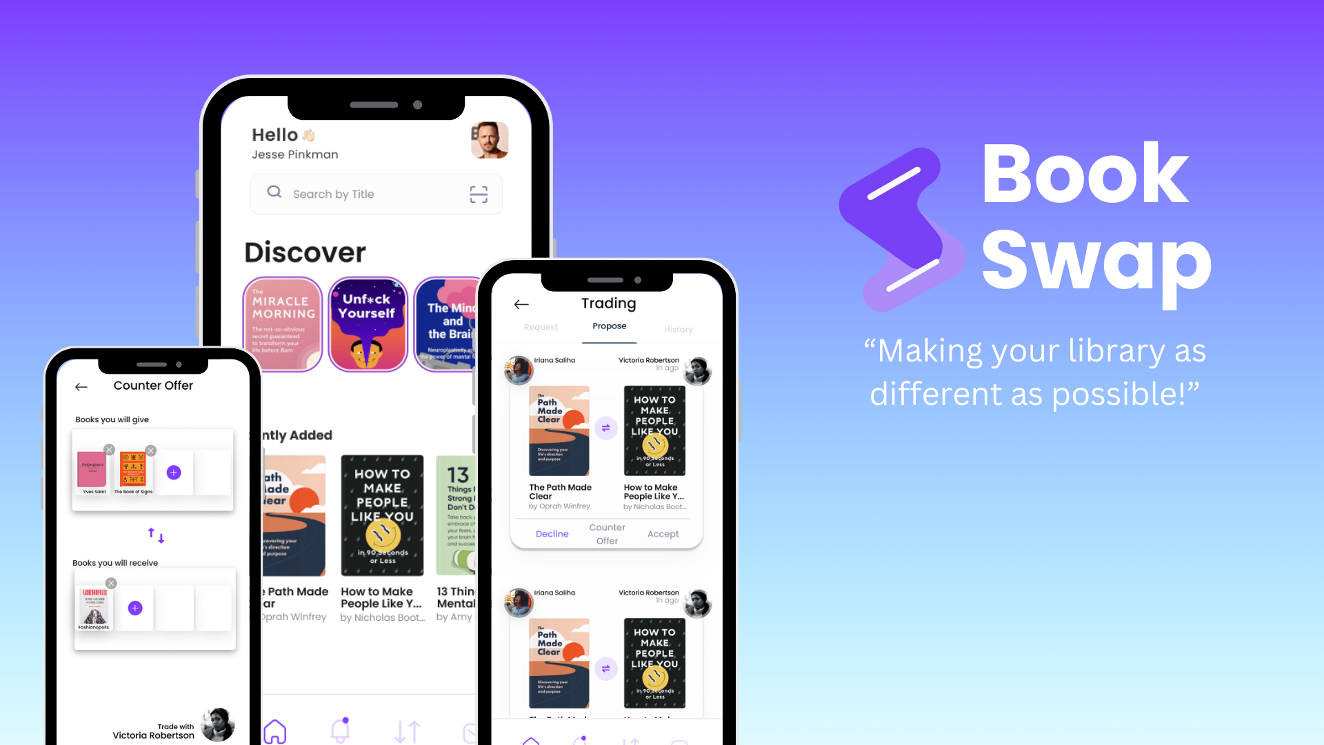 Screenshot of the Book Folks