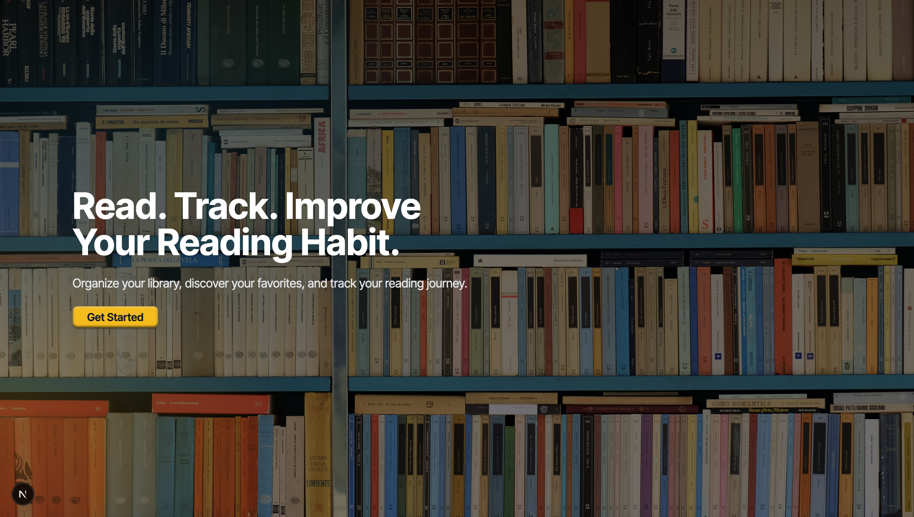 Screenshot of the Book Folks